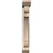 Ekena Millwork Olympic Slat Smooth Bracket w/ Offset Brace, Douglas Fir, 5 1/2"W x 26"D x 38"H BKT0604X26X38OLY06SDF - alternate 3